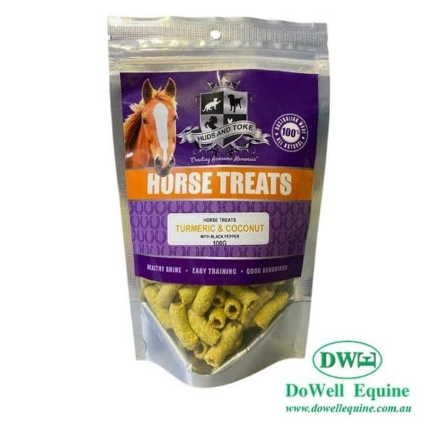 Tumeric Horse treats by Huds & Toke