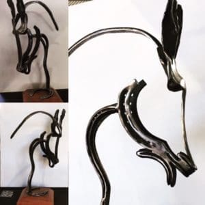 “Bucephalus” Horse Sculpture by Mark Dowell - CONTACT FOR FREIGHT