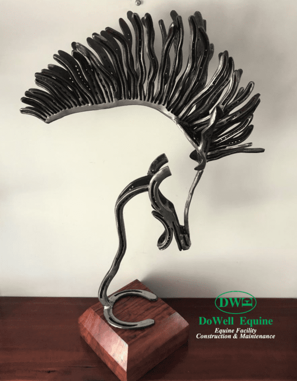The Son of Reprieve - Horse Sculpture - by Mark Dowell