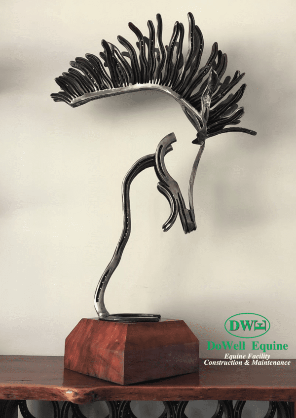 The Son of Reprieve - Horse Sculpture - by Mark Dowell - Image 2