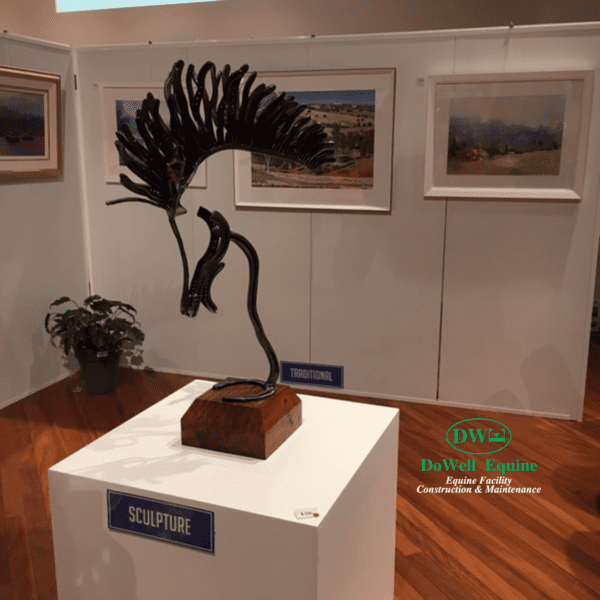 The Son of Reprieve - Horse Sculpture - by Mark Dowell - Image 3