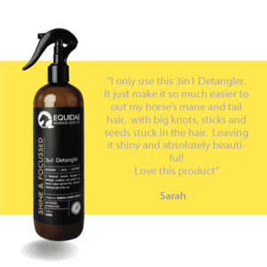 EQUIDAE 3 In 1 Mane Detangler - Shine & Focused - Show Care