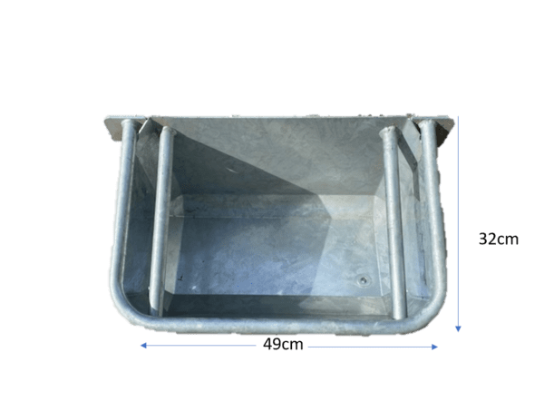 Heavy Duty Galvanised Trough/ Manger - Discontinued - Image 3