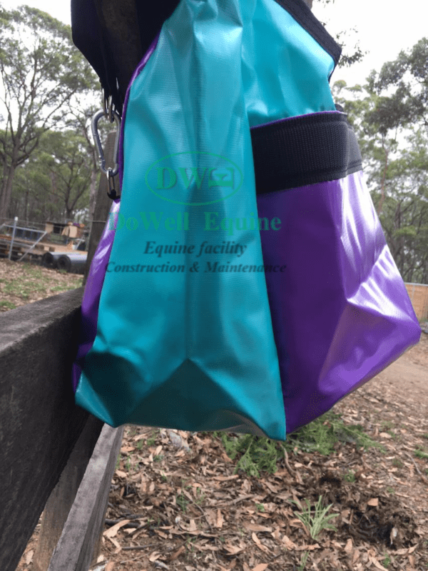 PVC Hanging Hay & Grain Horse Feeder Bag - Image 3
