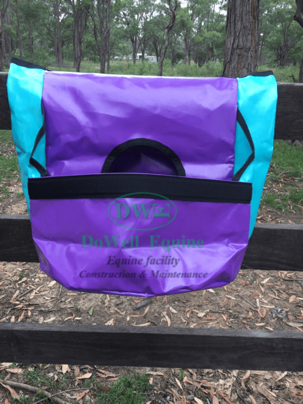 PVC Hanging Hay & Grain Horse Feeder Bag - Image 4