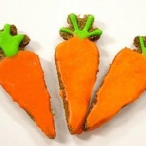 Horse Treat - Carrot Shaped Cookies (4 Pieces) - Huds & Toke