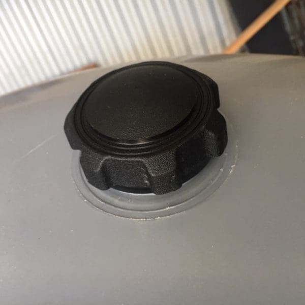 28L Poly Feed/ Water Trough with Bung Plug (Black or Grey) - Image 3