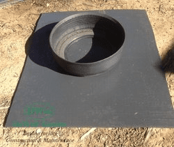Recycled Tyre Feed Bin - Large Square Base