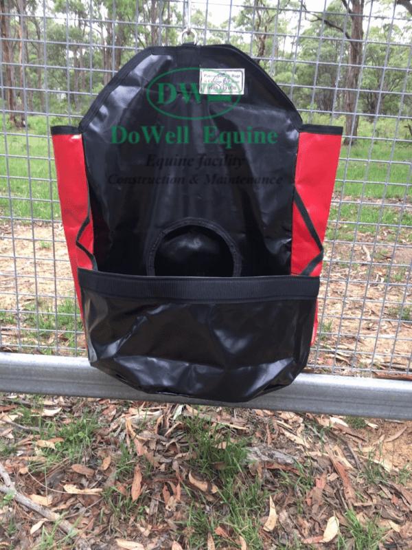 PVC Hanging Hay & Grain Horse Feeder Bag - Image 9