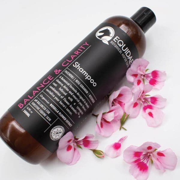EQUIDAE Horse Shampoo 500ml- Balance & Clarity (Musk/Rose) - Image 2