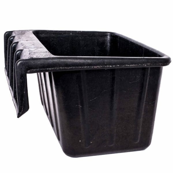 15L Rubber horse trough (Portable) Hanging Stable Feed Bin