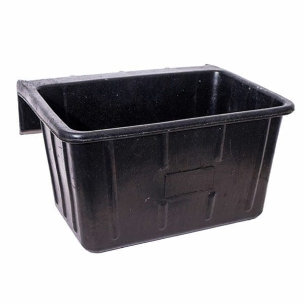 15L Rubber horse trough (Portable) Hanging Stable Feed Bin - Image 2