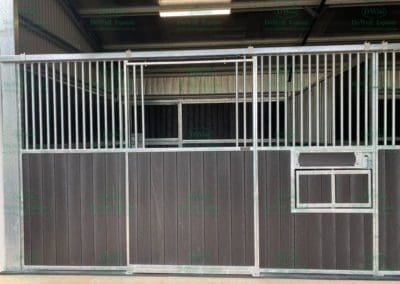 Front Stable Panel with sliding door option