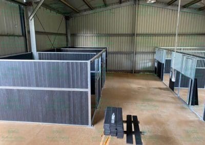 DoWell Equine Australian Made Horse Stables installation