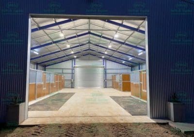 New stable complex with tack room and feed room