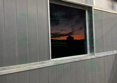 Single Shutter window installed in horse stables