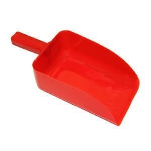 Feed Scoop - 3 Types (open, enclosed, handle)