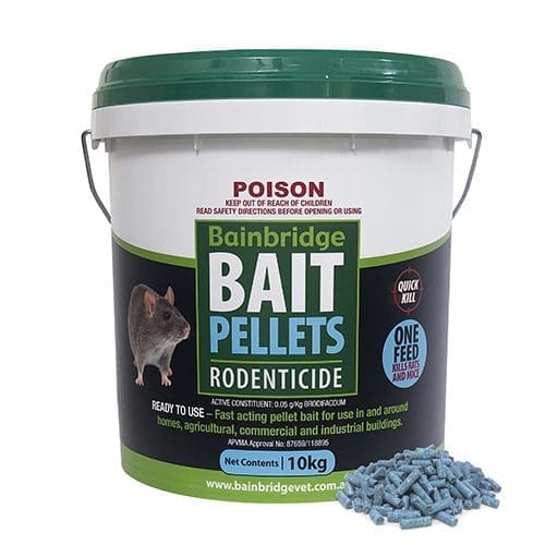 Rat & Mice Bait Pellets (Brodifacoum 0.05g/kg)