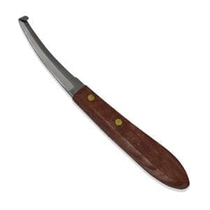 Right Hand Double Edge Hoof Knife