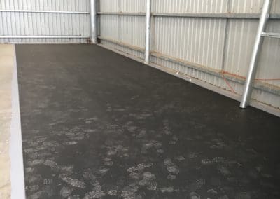 Horse stable rubber
