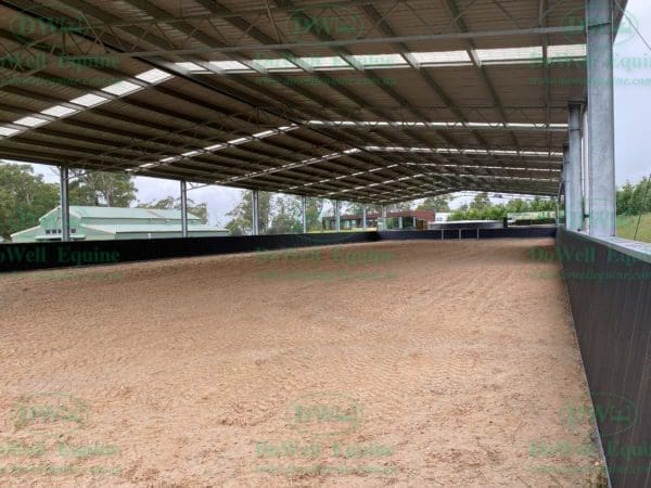 Arena Kick Wall - PE Boards (Black boards) - Image 2