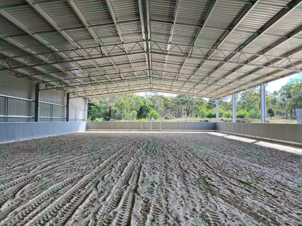 Horse Arena Kick Boards - Mineral Grey - Image 4