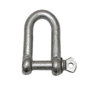 Galvanised D Shackle - General Purpose
