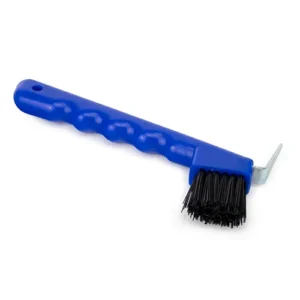 Hoof pick with brush