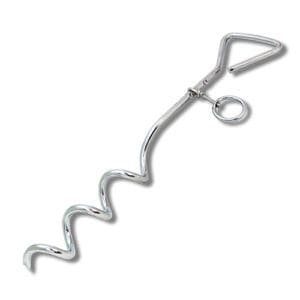 tie out stake for dog chain