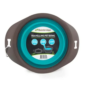 Travelling Bowl Collapsible - Teal