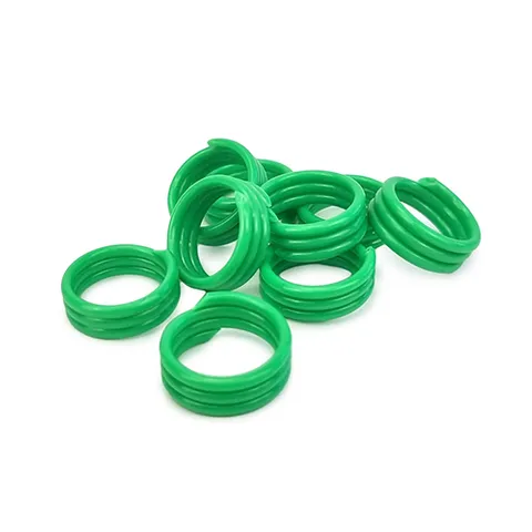 Chicken leg bands - Green