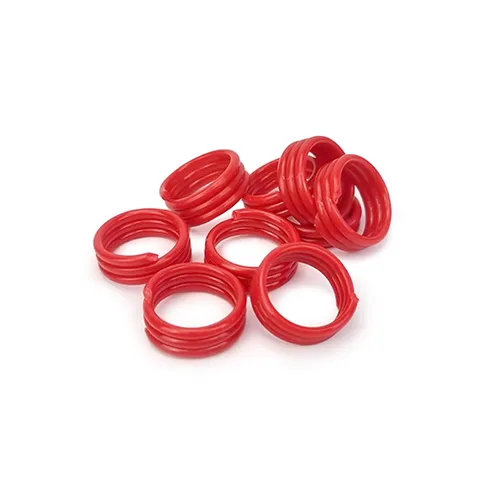 Chicken leg bands - Red
