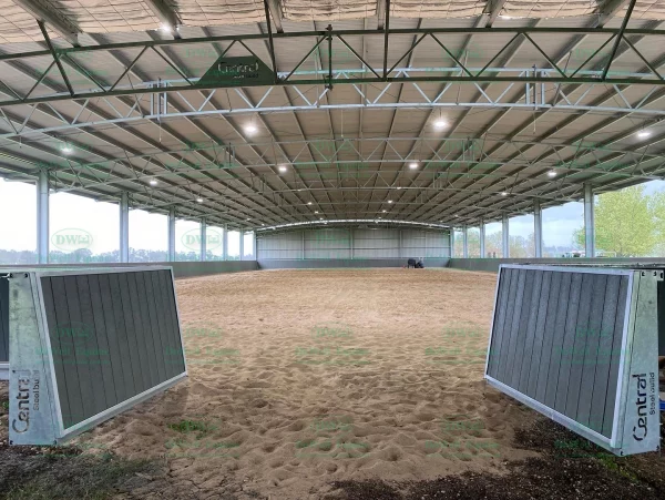 Horse Arena Kick Boards - Mineral Grey - Image 2