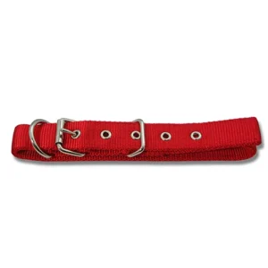 Red dog collar