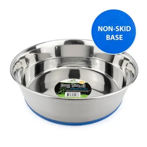 Stainless steel dog dish