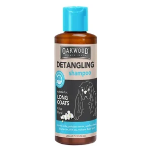 Dog shampoo for long coats