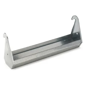 Galvanised Hanging Feed Trough - Chicken Feeder