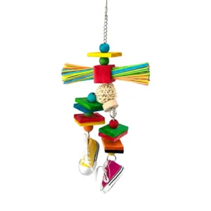 Bird Toy Destructive - Sneaker Robot