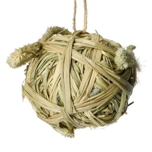 Natural Bird / Small Animal Toy - HAY BALL