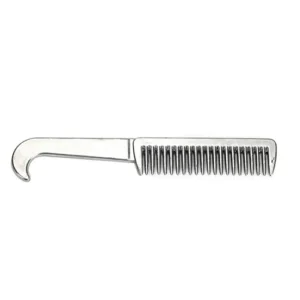 Aluminum horse comb